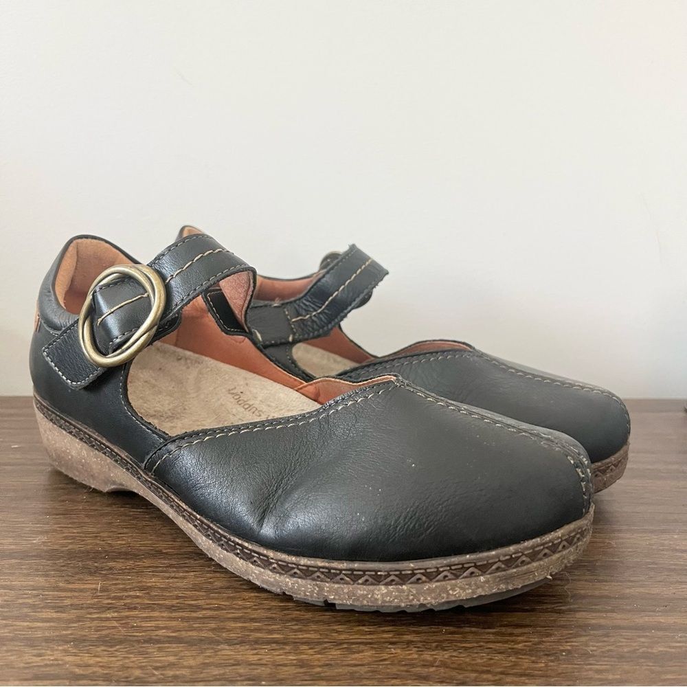 Pikolinos Women’s Granada W0W-4837 Black Leather Mary Jane Shoes Sandals S 42 11